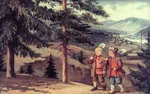 Голубая змейка (Сказка Бажова П.П.), рис.18