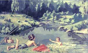 Голубая змейка (Сказка Бажова П.П.), рис.2