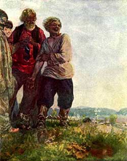Широкое плечо - Бажов П.П., картинка