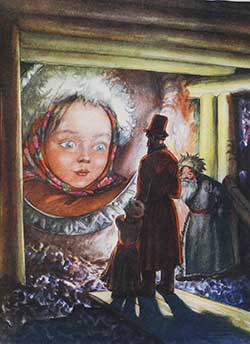 Таюткино зеркальце - Бажов П.П., картинка