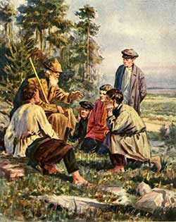 У старого рудника (Сказка Бажова П.П.), картинка