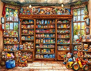 В магазине игрушек - Берестов