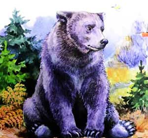 Заяц, косач, медведь и весна (Сказка Бианки В.В.), рис.7