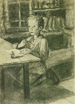 Ванька - Чехов, картинка