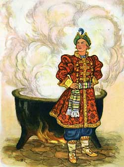 Конек-горбунок - Ершов, рис.30