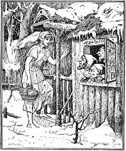 Три маленьких лесовика - Гримм, рис.2