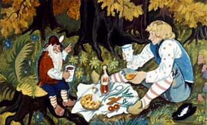 Золотой гусь (Сказка братьев Гримм), рис.5