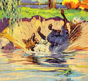 Братец Лис и лягушки, рис.2