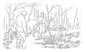 Крестьянин и Разбойник - Басня Крылова И.А.