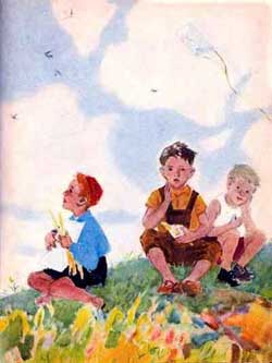Бумажный змей (Сказка Пермяка Е.А.), рис.2