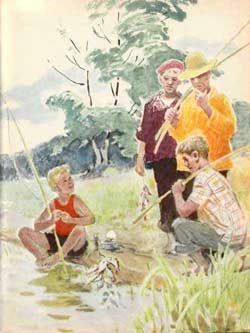 Удачливый рыбак (Сказка Пермяка Е.А.), картинка