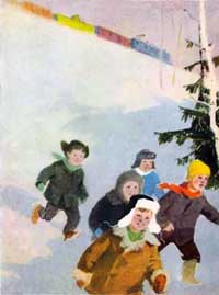 Знакомые следы (Сказка Пермяка Е.А.), рис.2