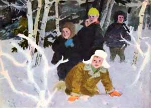Знакомые следы (Сказка Пермяка Е.А.), рис.3