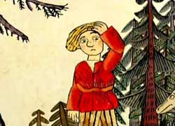 Иван Дурак, рисунок