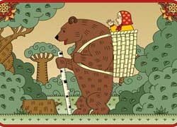 Медведь, рис.1