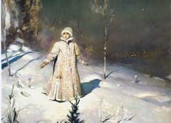 Снегурочка, рисунок