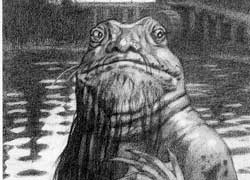 Водяной, рисунок