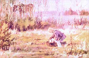 Кладовая солнца - Пришвин, рис.14