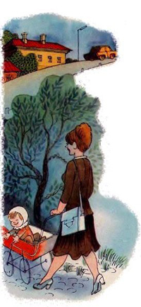 Встреча (Стихи Агнии Барто, Младший брат), рис.1 Встреча (Стихи Агнии Барто, Младший брат), рис.1