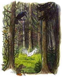 Петух и краски (Сказка Сутеева В.Г.), рис.7