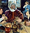 Золотой гусь Золотой гусь (Сказка братьев Гримм), рисунок
