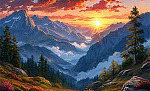 Летний вечер (Стих Жуковского В.А.), картинка