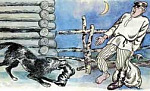 Собака и вор (Сказка Толстого Л.Н.), картинка
