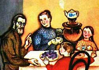 Косточка (Сказка Толстого Л.Н.), картинка