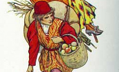 Гусятница у колодца - Гримм, картинка
