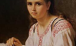 Кружевница Настя - Паустовский, картинка