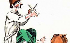 Дурак и нож (Сказка Толстого Л.Н.), картинка
