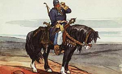Святогор-богатырь (Сказка Толстого Л.Н.), рисунок