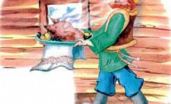 Как мужик гусей делил (Сказка Толстого Л.Н.), картинка