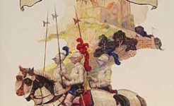 Чёрная стрела - Стивенсон, картинка