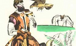 Царь и сокол (Сказка Толстого Л.Н.), картинка