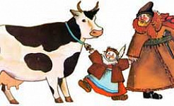 Девочка и разбойники (Сказка Толстого Л.Н.), картинка