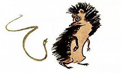 Уж и ёж (Басня Толстого Л. Н.), картинка