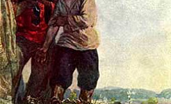 Широкое плечо - Бажов П.П., картинка