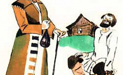 Избушка и дворец (Сказка Толстого Л.Н.), картинка