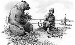 Мужик и медведь - Ушинский К.Д.