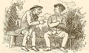 Тряпье Сын привратника (Сказка Андерсена), картинка