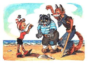 Золотой ключик, или приключения Буратино (Сказка Толстого А.Н.), рис.12