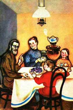 Косточка (Сказка Толстого Л.Н.), картинка