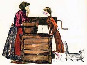 Ленивая дочь (Сказка Толстого Л.Н.), картинка