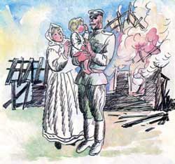 Солдат (Сказка Толстого Л.Н.), картинка