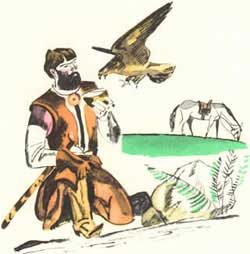 Царь и сокол (Сказка Толстого Л.Н.), картинка