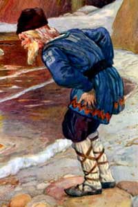 Водяной и жемчужина (Сказка Толстого Л.Н.), картинка
