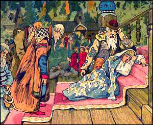 Спящая царевна  (Сказка Жуковского В.А.), рис.4